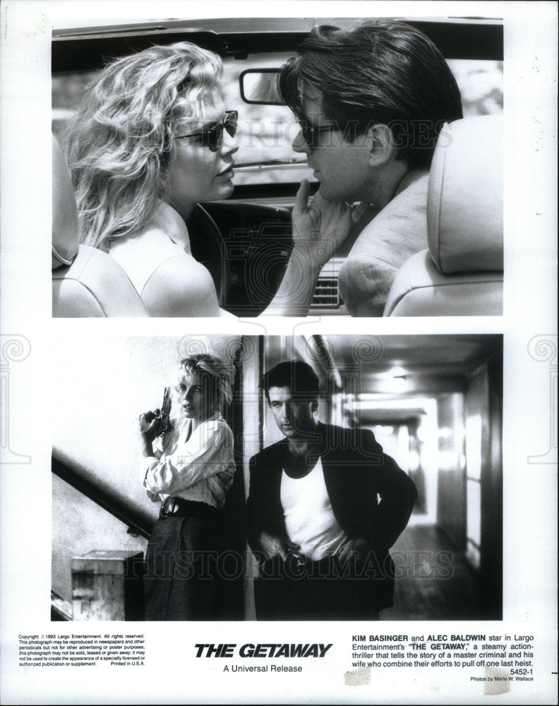 1994 Kim Basinger Alec Baldwin The Gataway - Historic Images