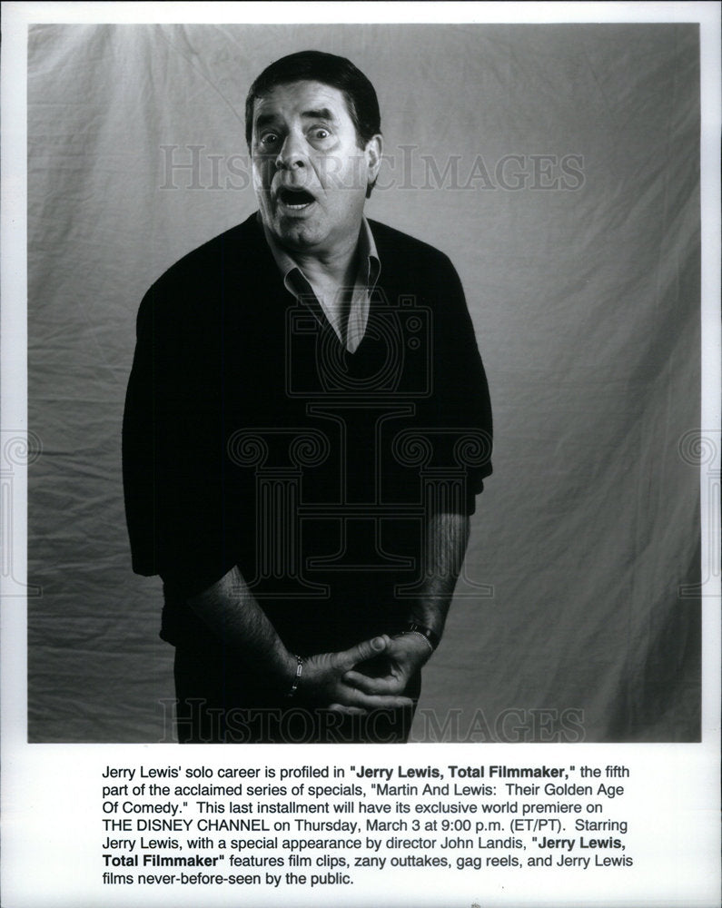 1994 Jerry Lewis Film Maker Martin Golden - Historic Images