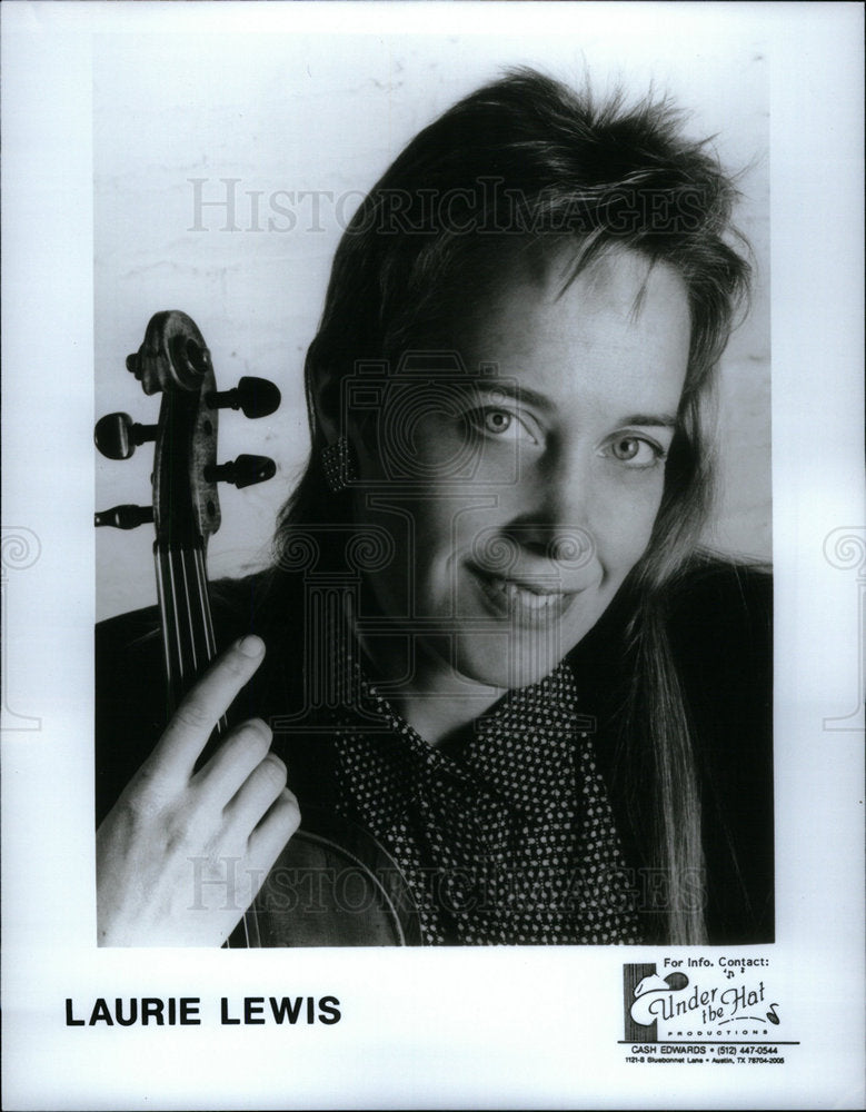 1992 Laurie Lewis bluegrass folk musician - Historic Images