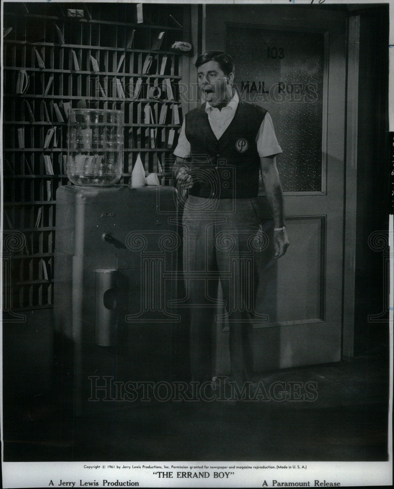 1961 Jerry Lewis comedian actor Errand Boy - Historic Images