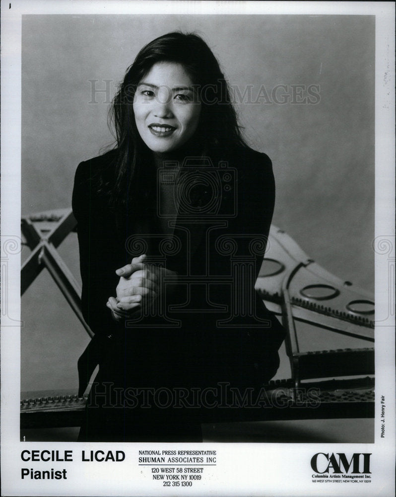 1992 Cecile Licad  Filipina virtuoso New - Historic Images