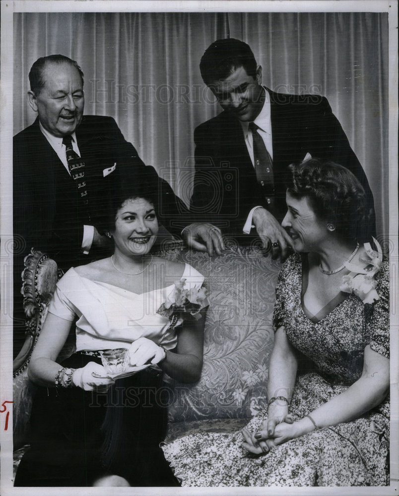 1956 Hermon Seep Salome Brenda Jagal Tabor - Historic Images