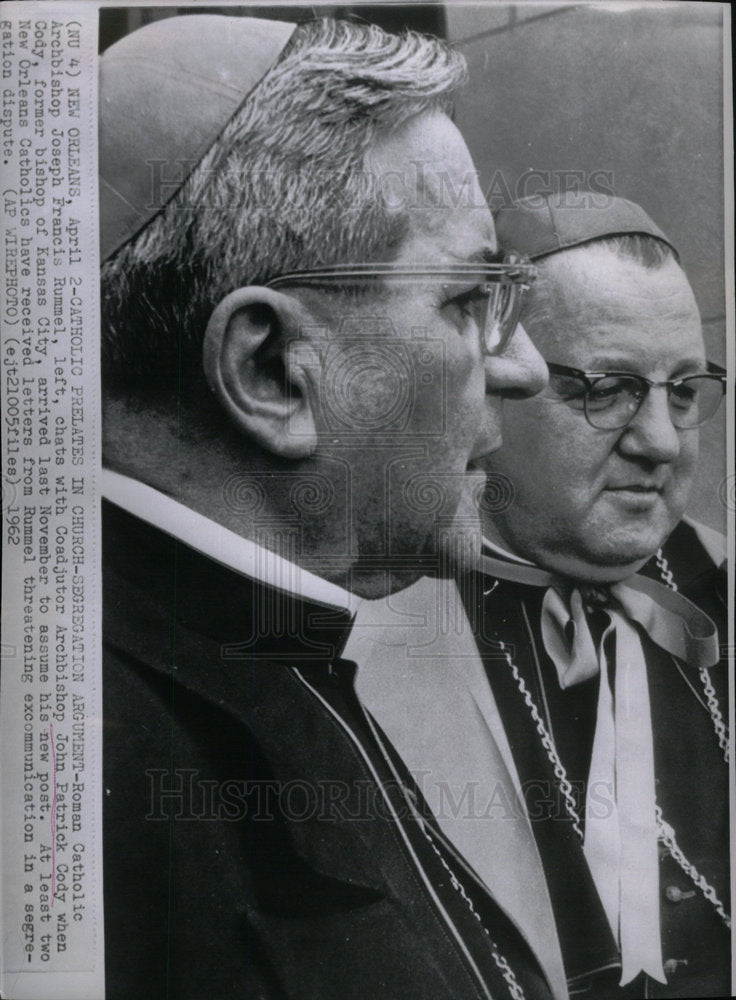 1962 John Patrick Cody Arch Bishop of Chica - Historic Images