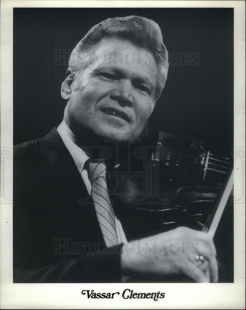 1994 Vassar Clements jazz swing fiddler - Historic Images