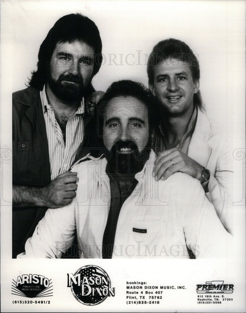 1987 Mason Dixon Band Country Music - Historic Images