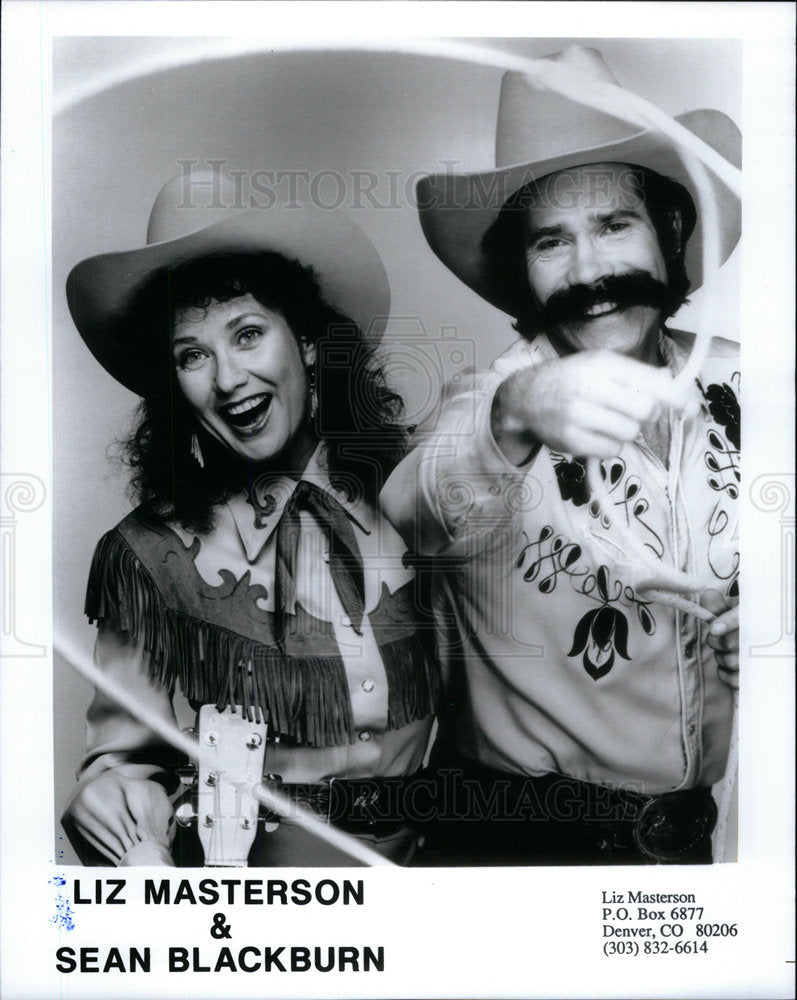 1996 Liz Sean Western music trail blazer - Historic Images