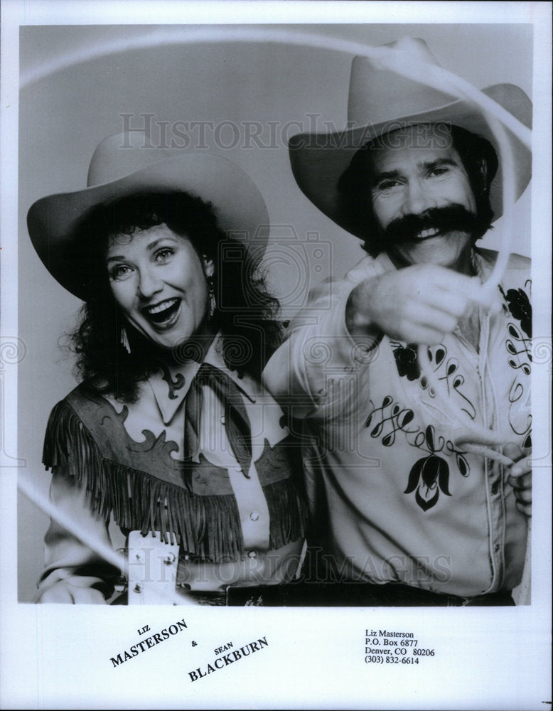 1983 Liz Masterson Blackburn Entertainers - Historic Images