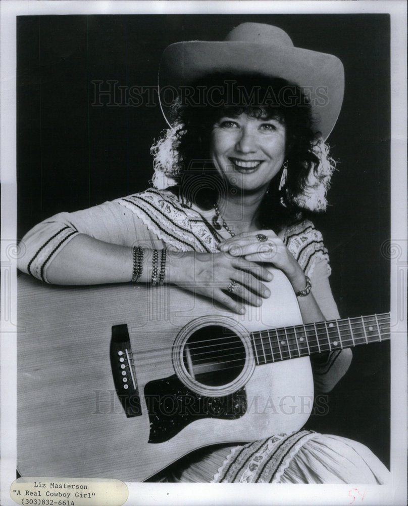 1988 Liz Masterson actus Crooners - Historic Images