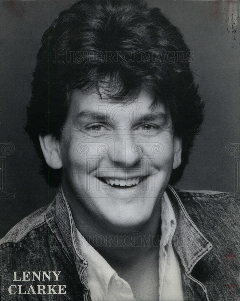 1985 Lenny Clarke Comic Comedian - Historic Images