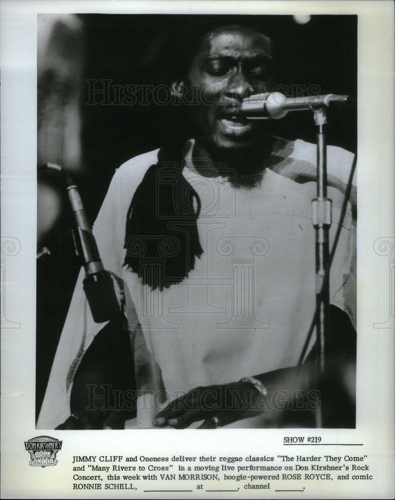 1979 Jimmy cliff Onenes Many River Kirshner - Historic Images