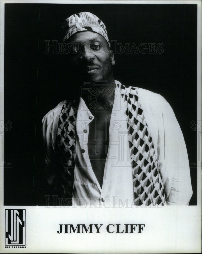 1992 JIMMY CLIFF JAMAICAN SINGER ACTOR - Historic Images