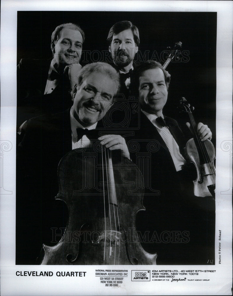 1993 Cleveland Quartet Music - Historic Images