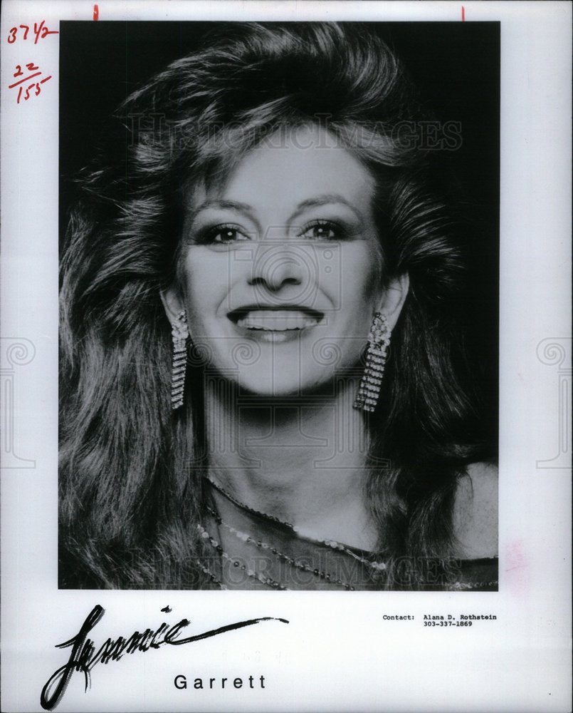 1985 Lannie Garrett Female Vocalist Denver-Historic Images