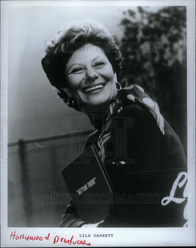 1980 Lila Garrett Hollywood Producer - Historic Images