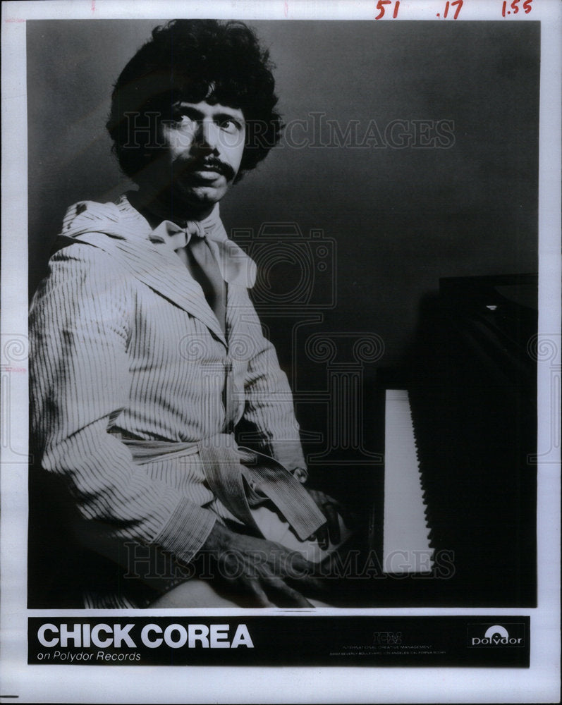 1983 Chick Corea American Jazz Pianist. - Historic Images