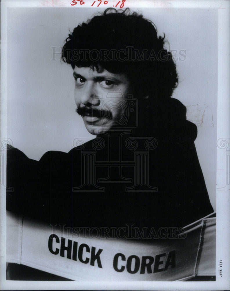 1981 CHICK COREA AMERICAN JAZZ PIANIST - Historic Images