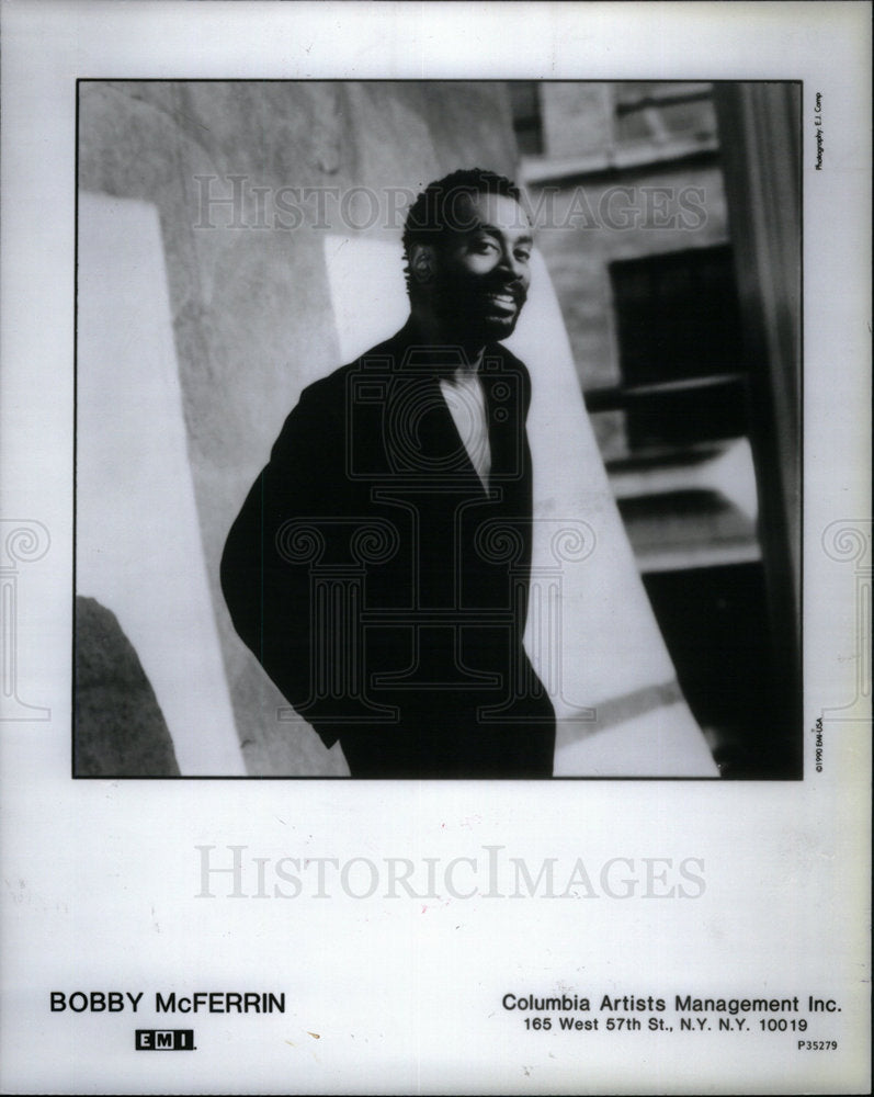 1991 Robert Bobby McFerrin Grammy Award - Historic Images