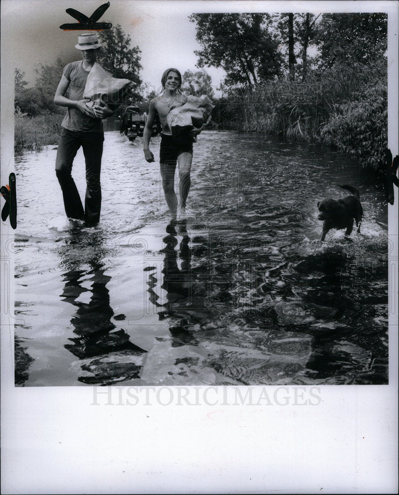 1973 Marty Holdren Jeffery Begemon Barney - Historic Images