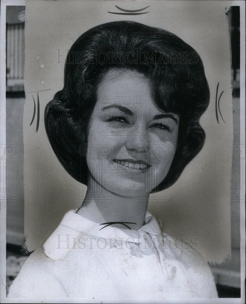 1963 Sharon Magnuson, Miss WSU 1963. - Historic Images