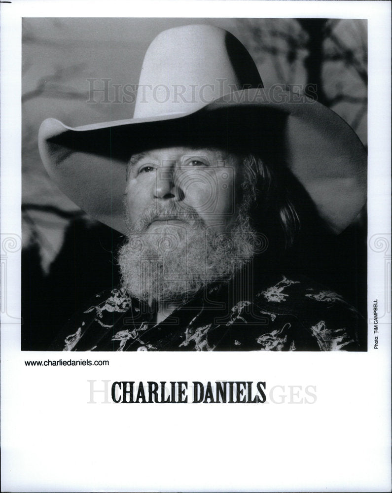 2001 Charles Edward Charlie Daniels America - Historic Images