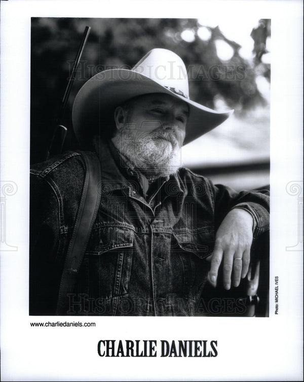 2001 Charles Edward Daniels Musician Singer Historic Images