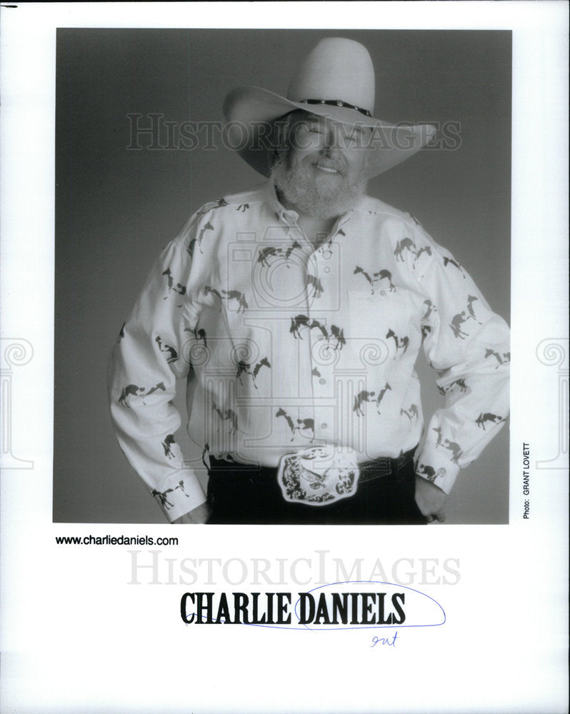 None Charlie Daniels Entertainer - Historic Images