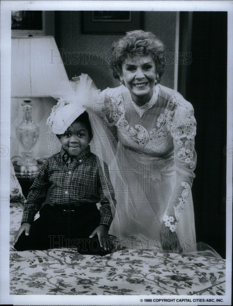 1986 Emmanuel Lewis Gwen Verdon Webster - Historic Images