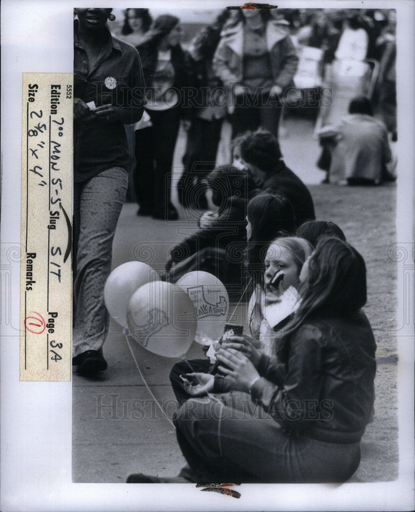 1975 Superwalk March Walkethon Belanger - Historic Images