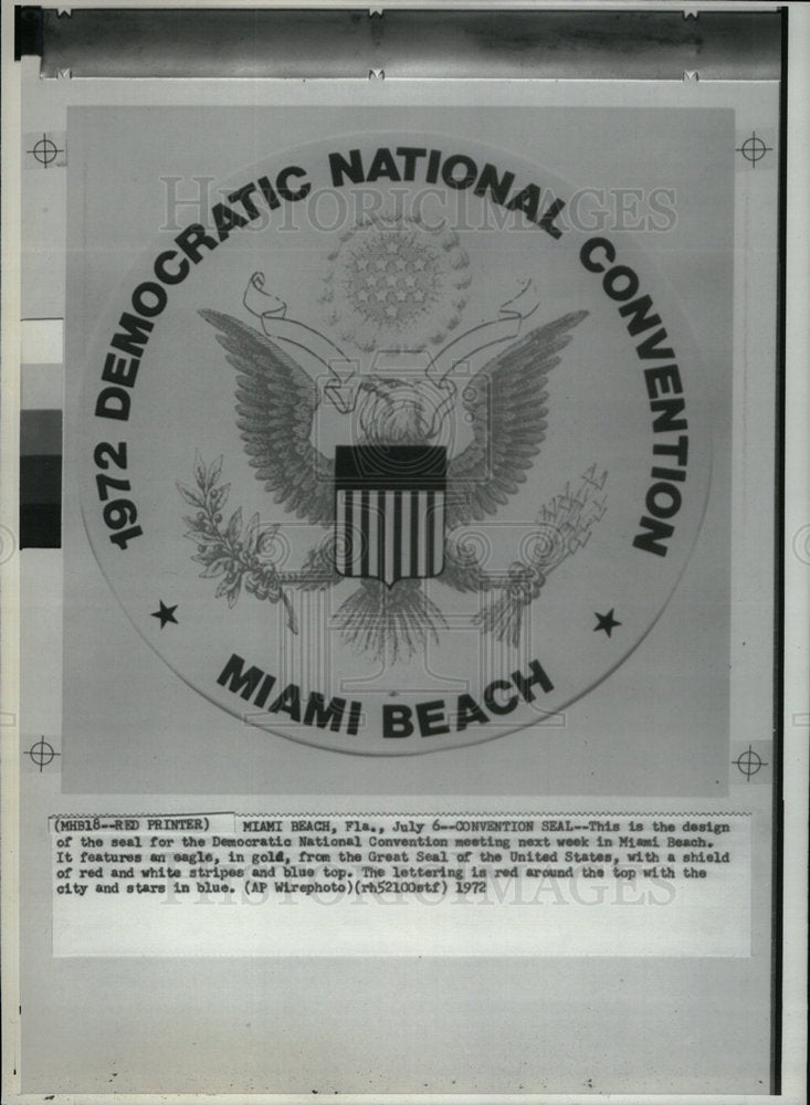 1972 Democratic National Convention Miami - Historic Images