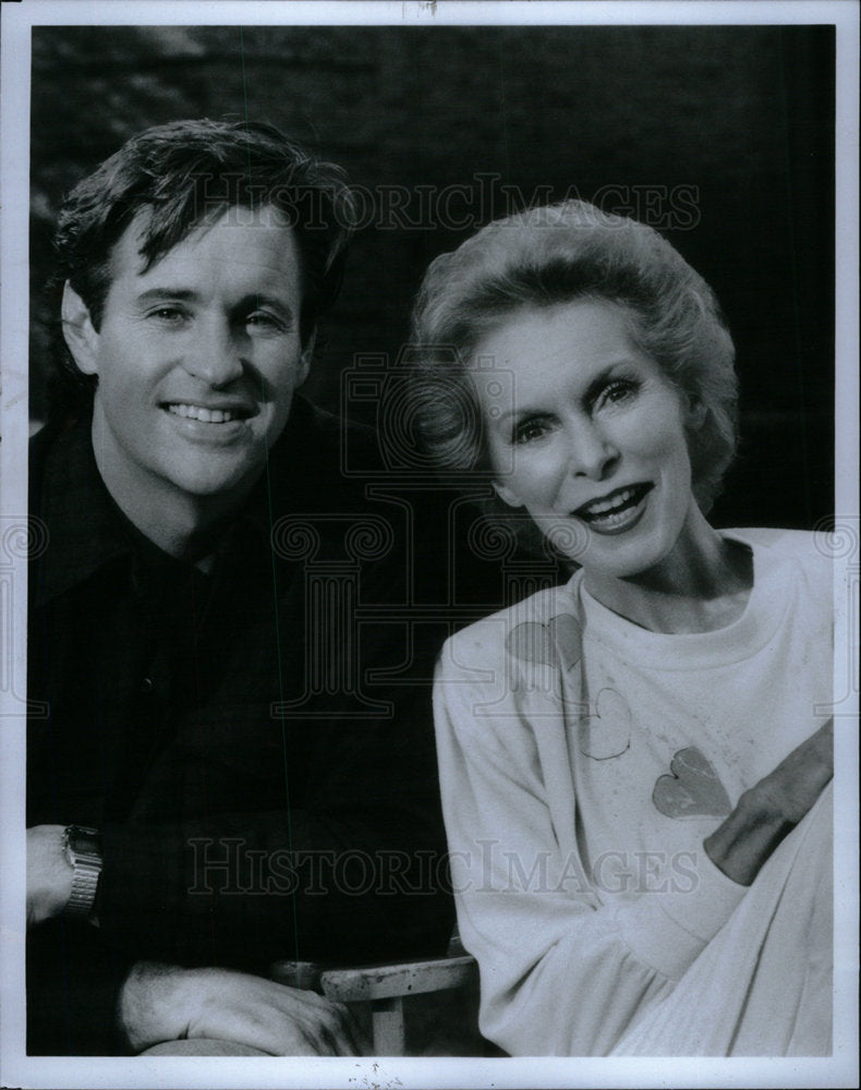 1986 Robert Hays Janet Leigh Actress - Historic Images