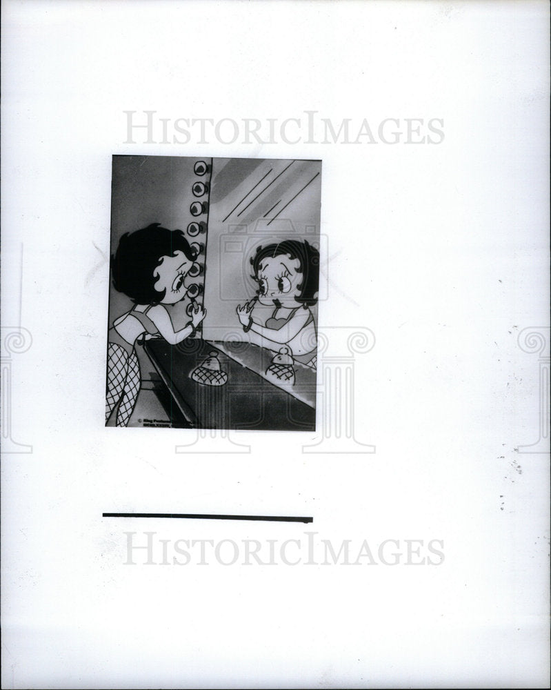 1985 Betty Boop animated cartoon character - Historic Images