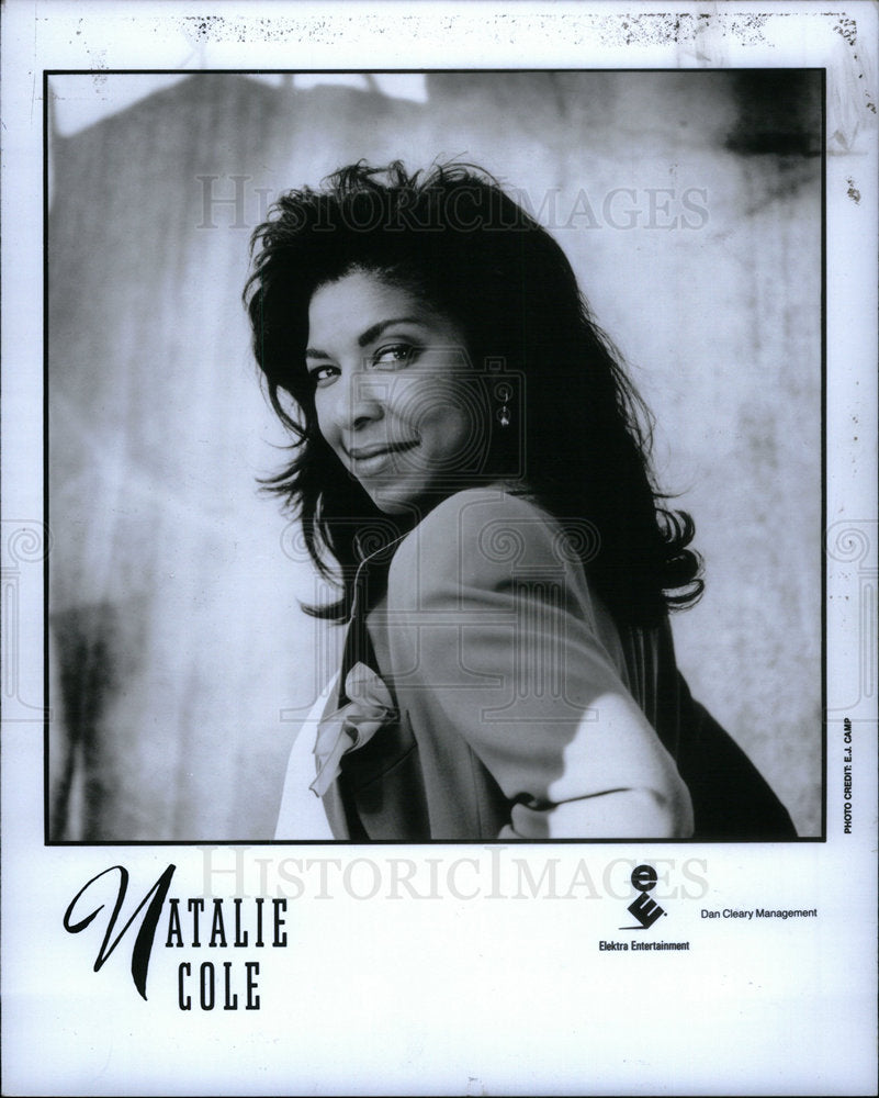 1991 Stephanie Natalie Maria Cole singer - Historic Images