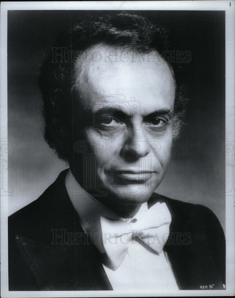 1987 Lorin Maazel Composer Conductor Violin - Historic Images