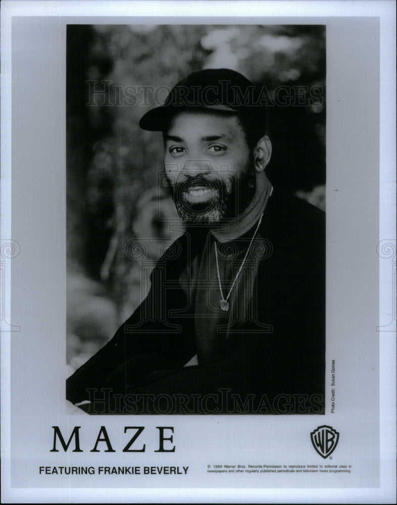 1990 MAZE FEATURING FRANKIE BEVERLY - Historic Images