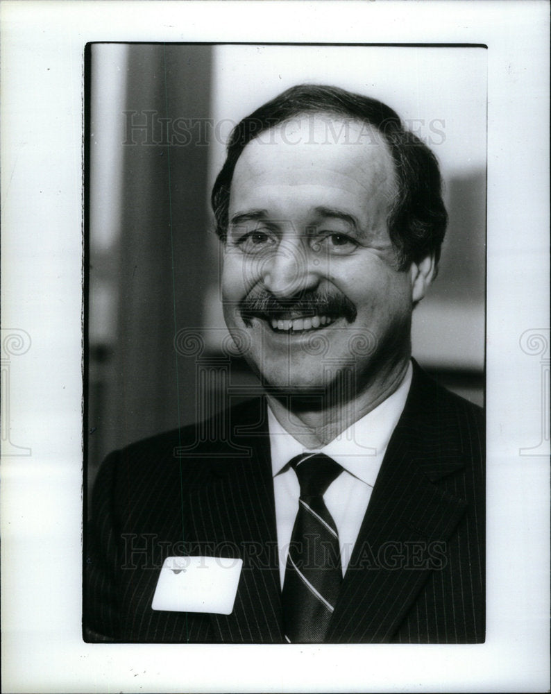 1987 Keith E. Crain Chairman Crain inc - Historic Images