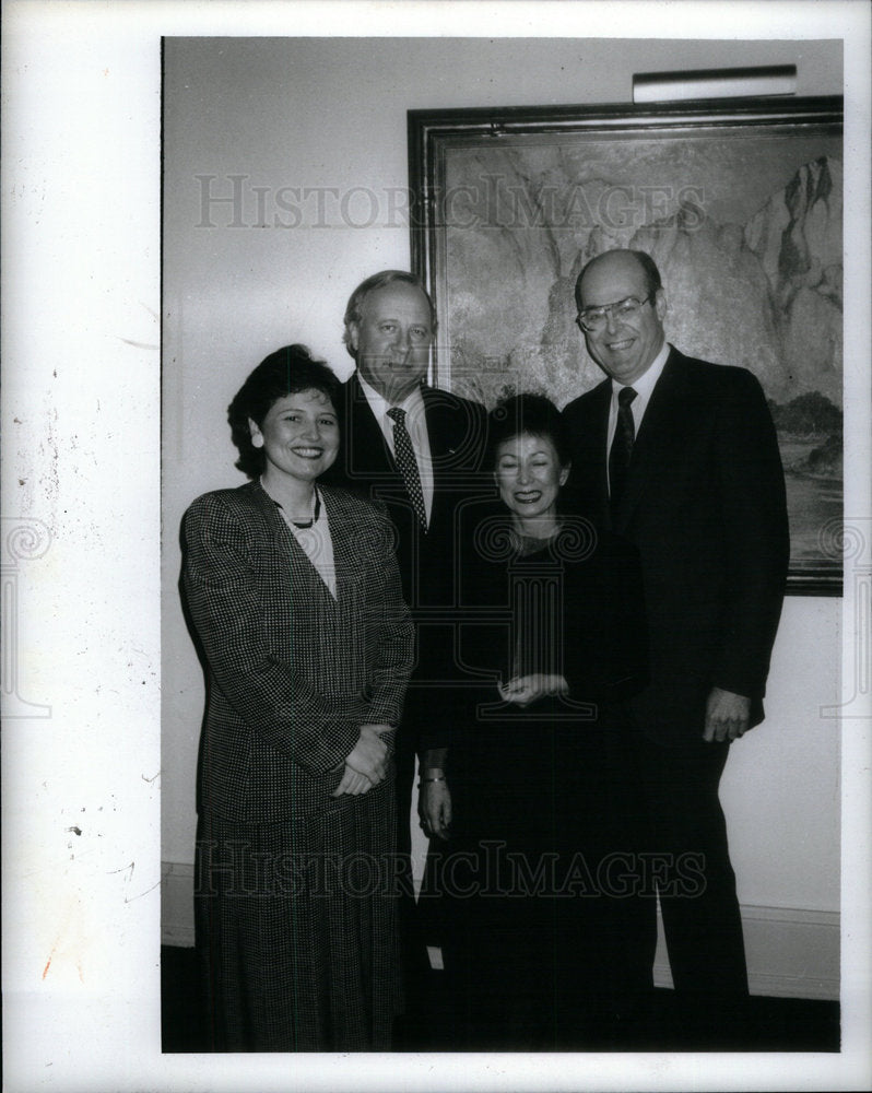 1990 Deborah Borda Steve Miller Neeme Jarvi - Historic Images