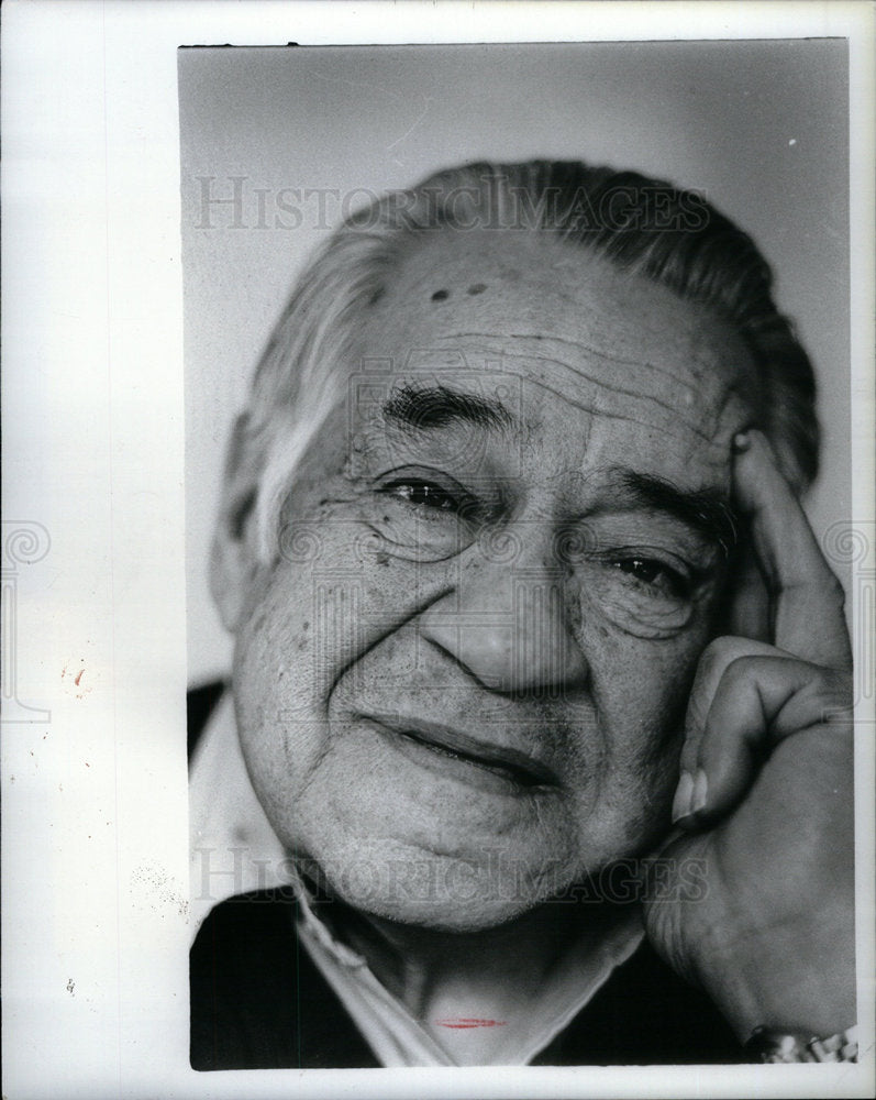 1985 Jose Alfaro Friend of Diego Rivera - Historic Images