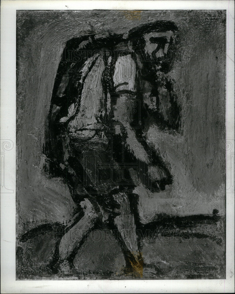 1980 Georges Rouault French Fauvist artist - Historic Images