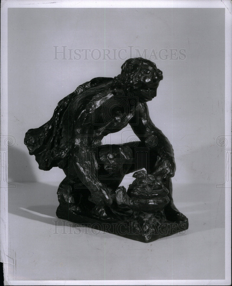 1954 Fire Sculpture Renoir - Historic Images