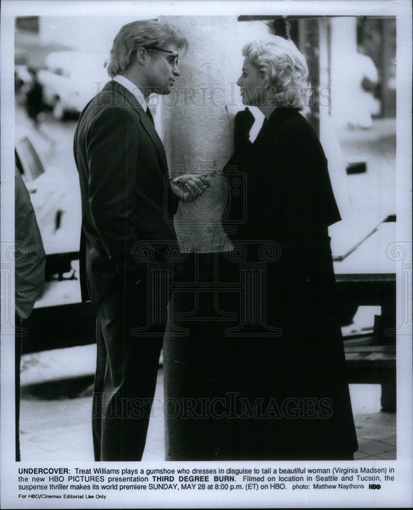 1989 Virginia Madsen and Treat Williams &quot;Th - Historic Images