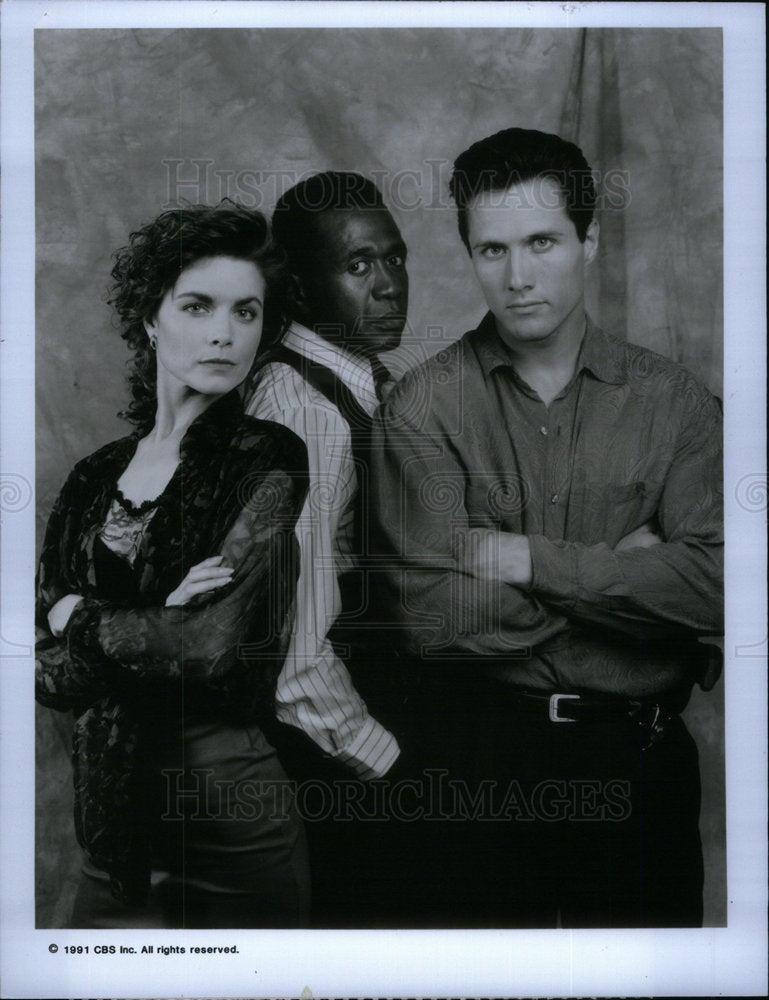 1991 Silk Stalkings Series Cast Actors - Historic Images