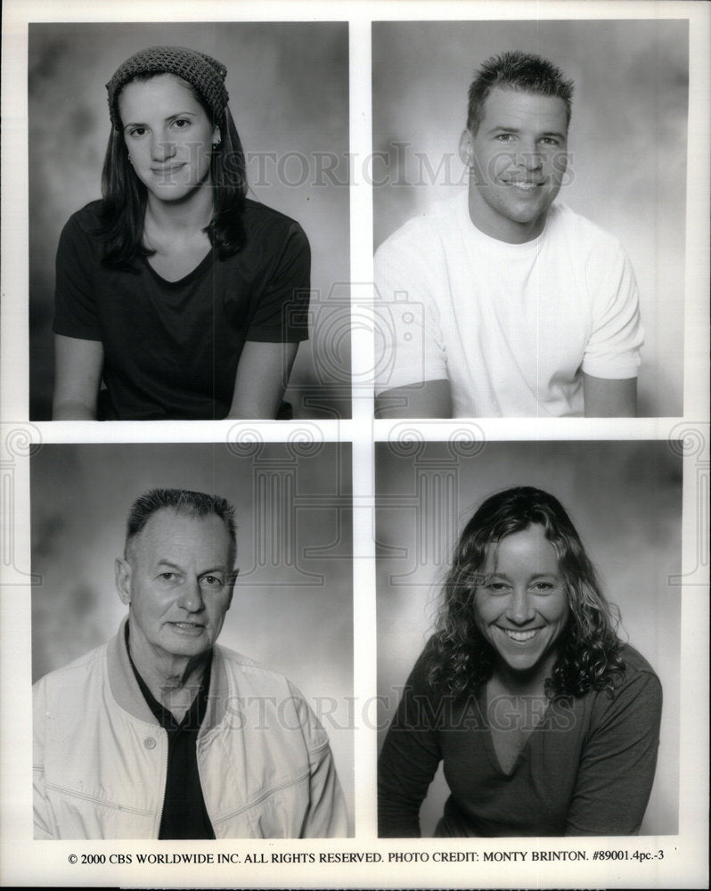 2000 Survivor Cast Kelly Joel Susan Rudy - Historic Images