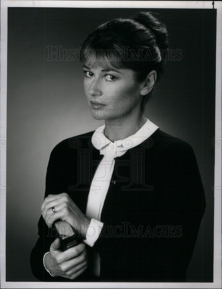 1989 Stephanie Beacham Sister Kate Comedy - Historic Images