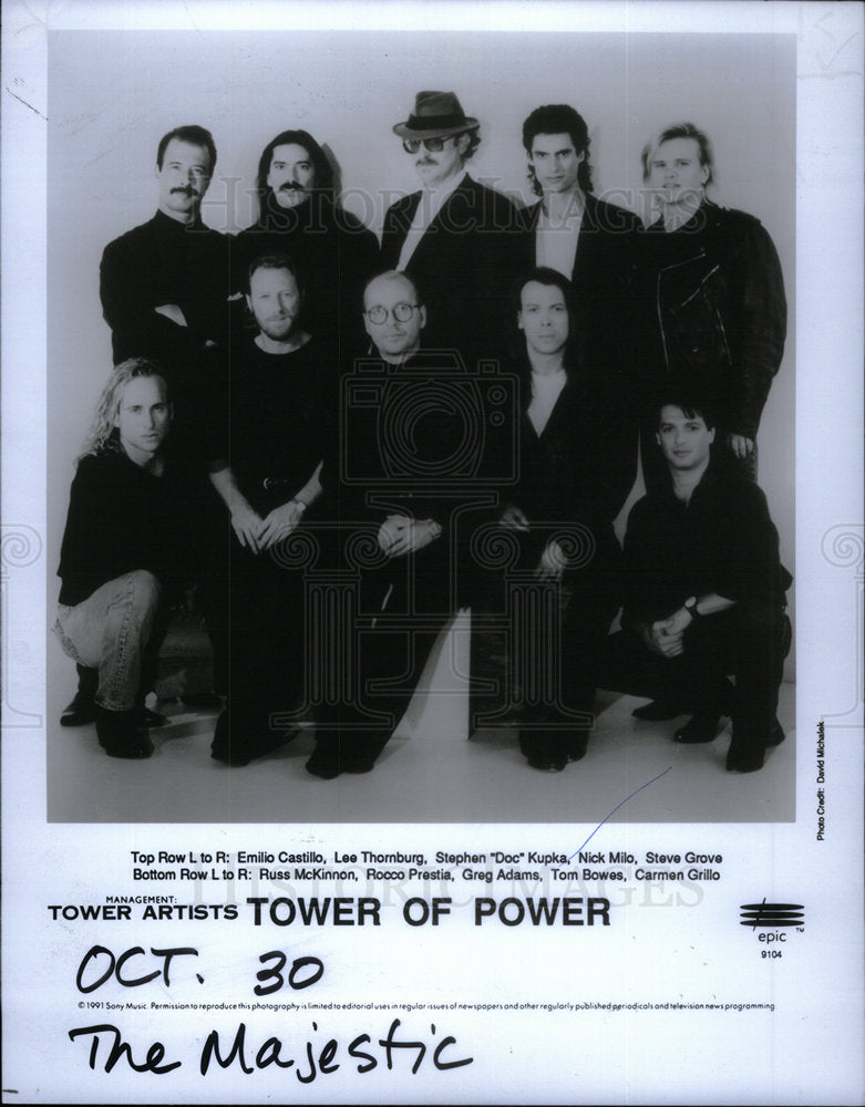 1991 Tower of Power Band-Historic Images