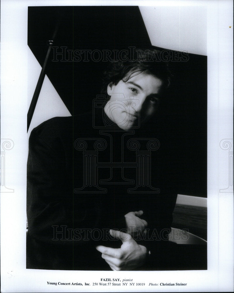 1995 Fazil Say Turkish pianist Ankara-Historic Images