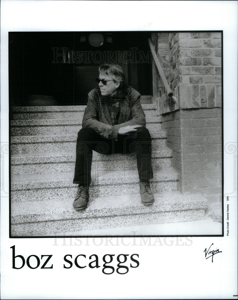 1994 Singer Boz Scaggs Virgin Records - Historic Images