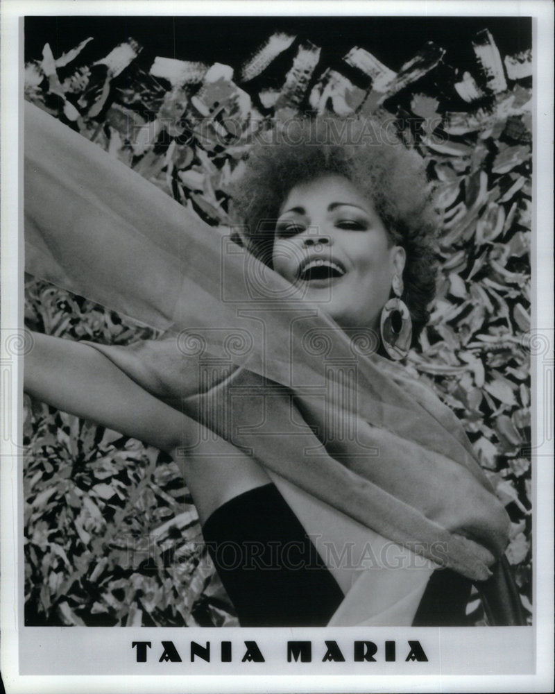 1988 Tania Maria Brazilian artist singer - Historic Images