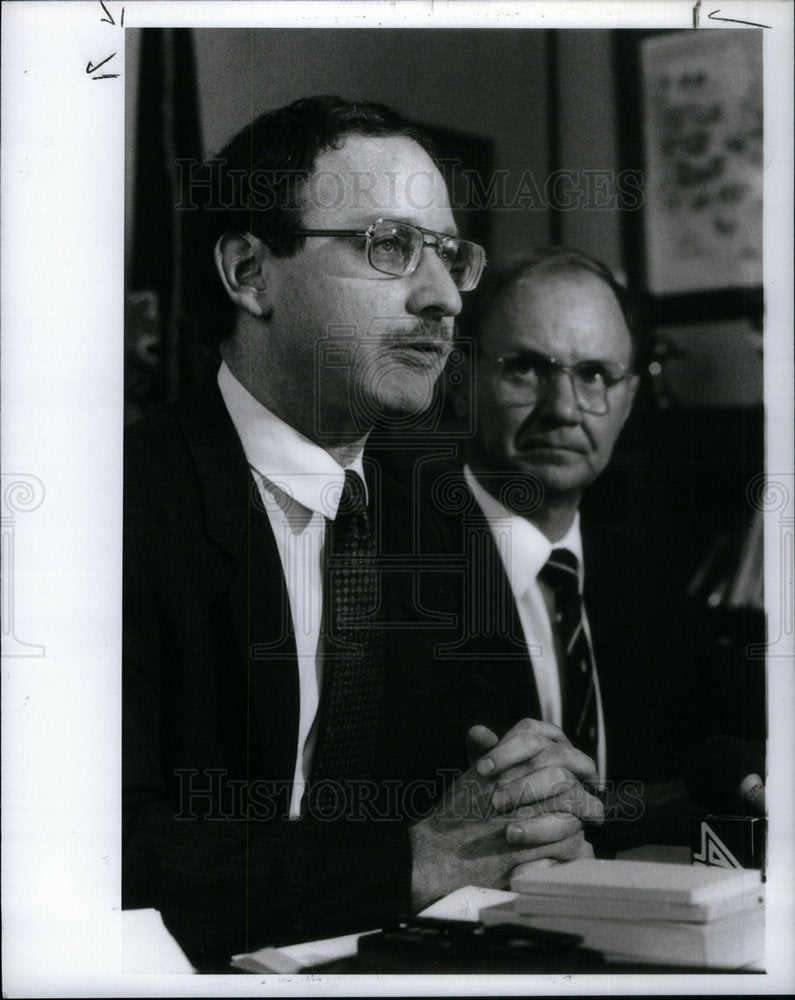 1991 Steve Maramn Hal Helterhoff FBI Police - Historic Images