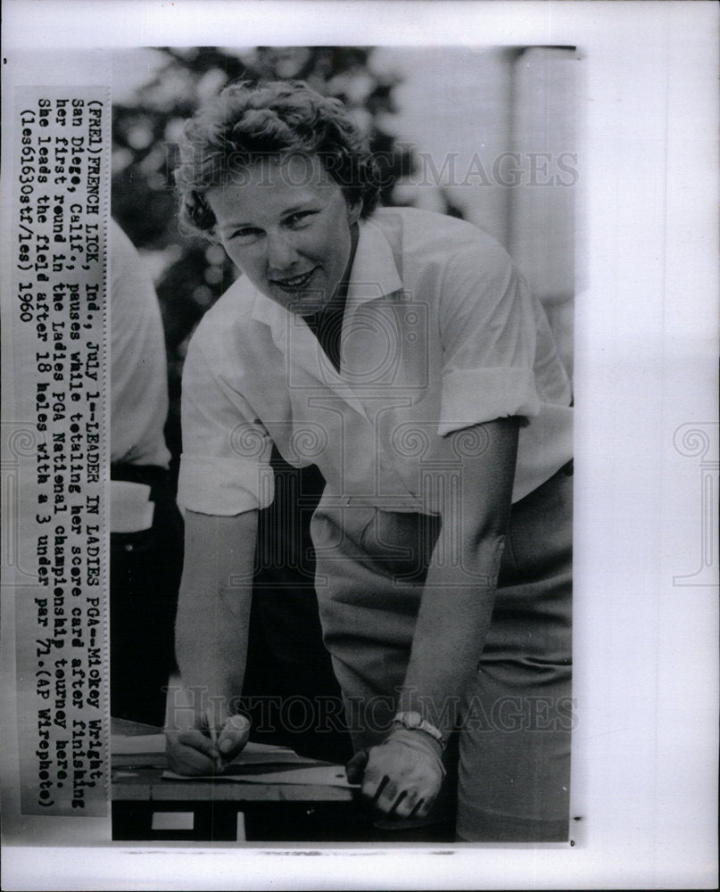1960 Mickey Wright Ladies PGA Championship - Historic Images