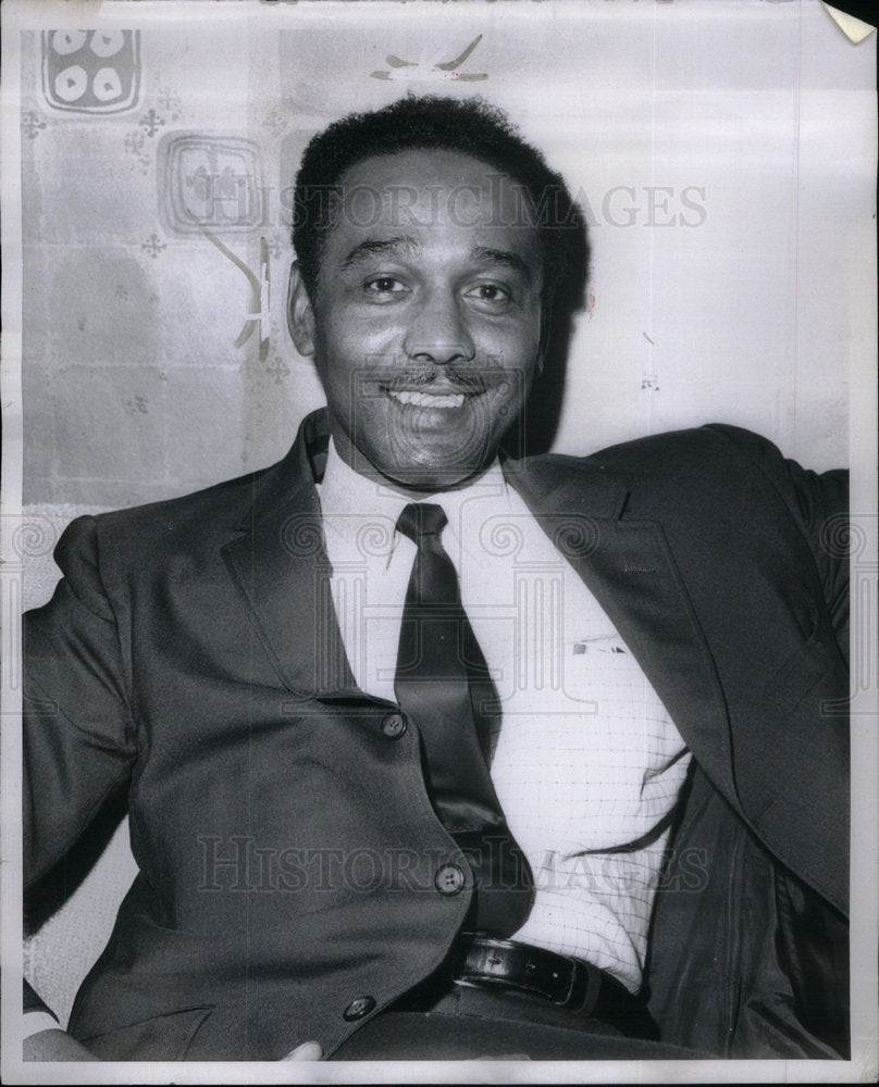 1969 Lorenzo Wright Coach Wayne State Univ. - Historic Images